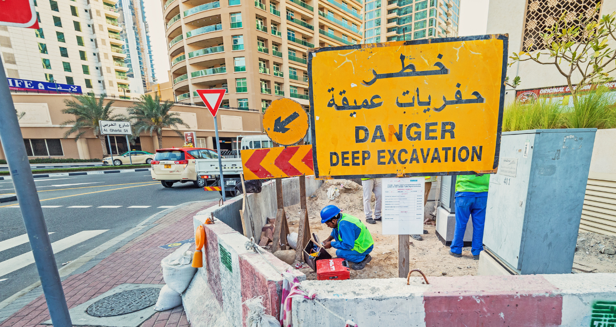 Work zone safety practices in the Middle East